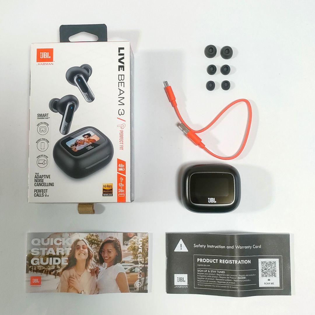 【訳あり・美品】JBL LIVE BEAM 3 ブラック ディスプレイ付