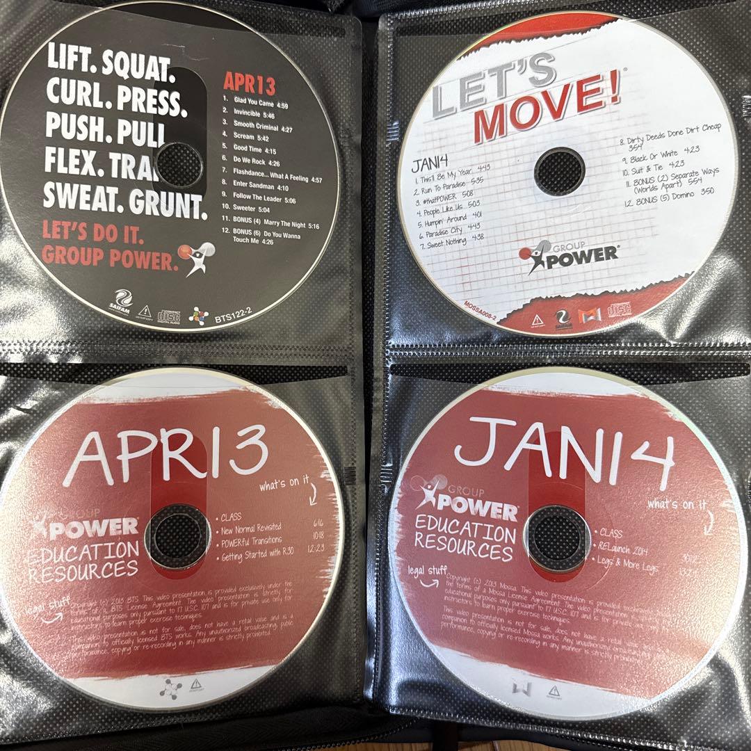GroupPOWER グループパワー　MOSSA 全33リリース分　CD&DVD