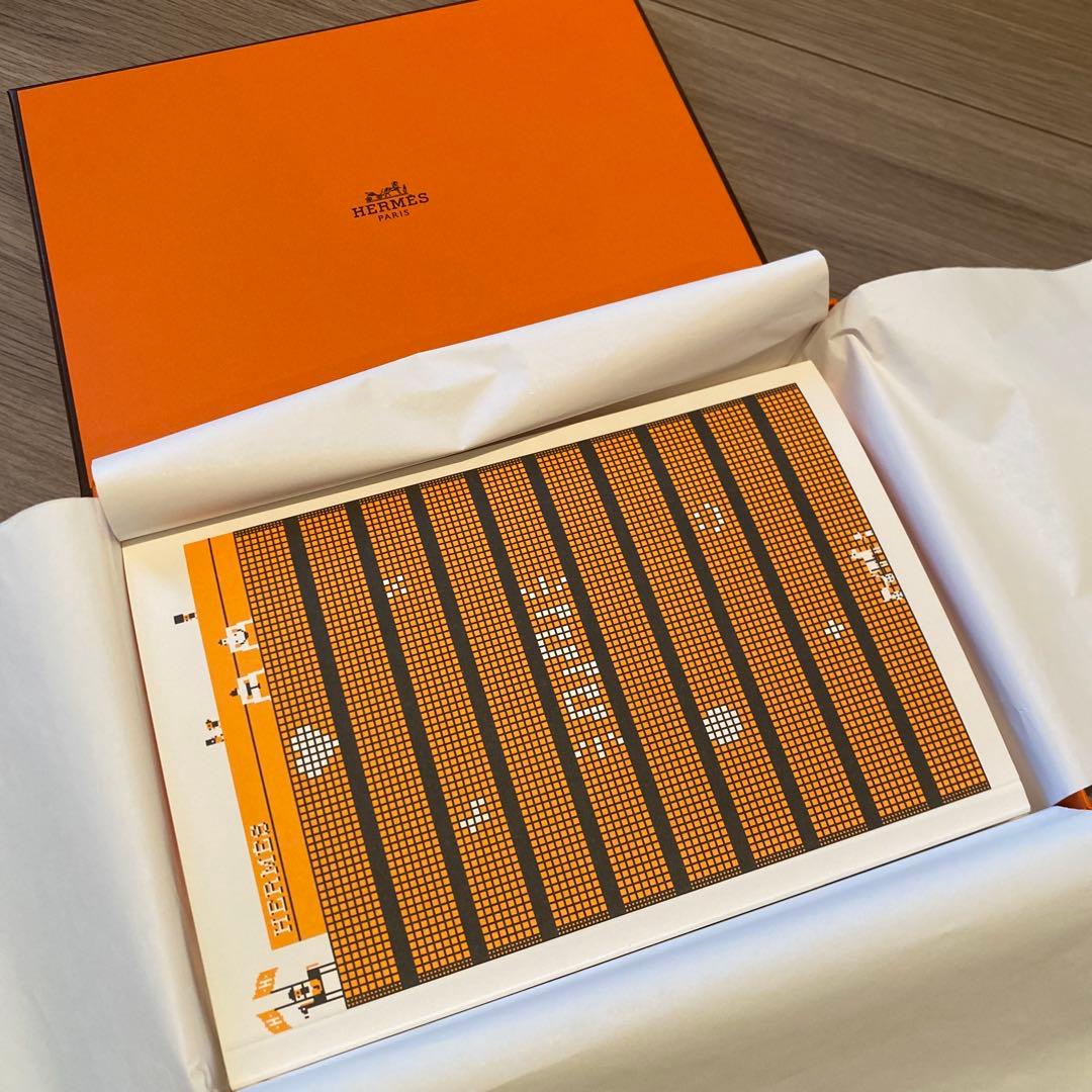 HERMES エルメス ノート 箱付き 東京銀座限定 羅線