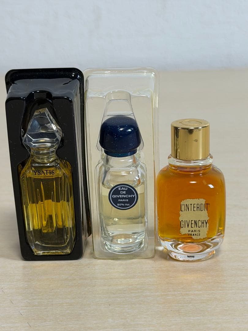 【ほぼ未使用】ジバンシィ ミニ香水 4点まとめ イザティス ランテルディ 希少