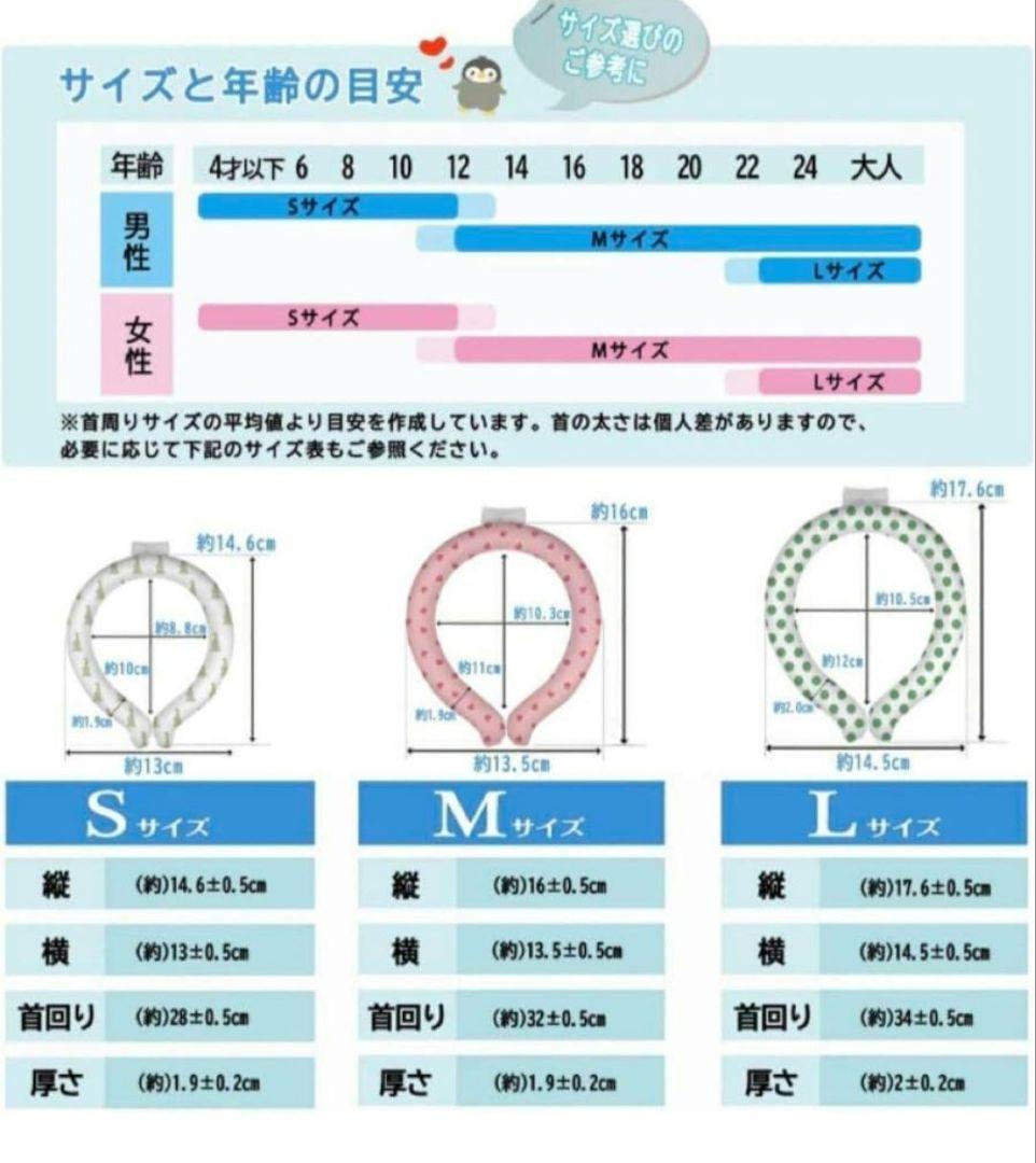 クールリング 虫よけ交換 熱中症対策 Sサイズ クマ ブルー 可愛い