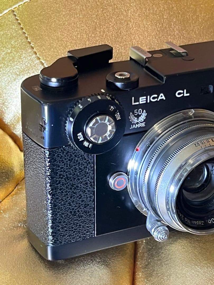 Leica CL 50周年モデル Canon 35mm F2.8 Mアダプター付