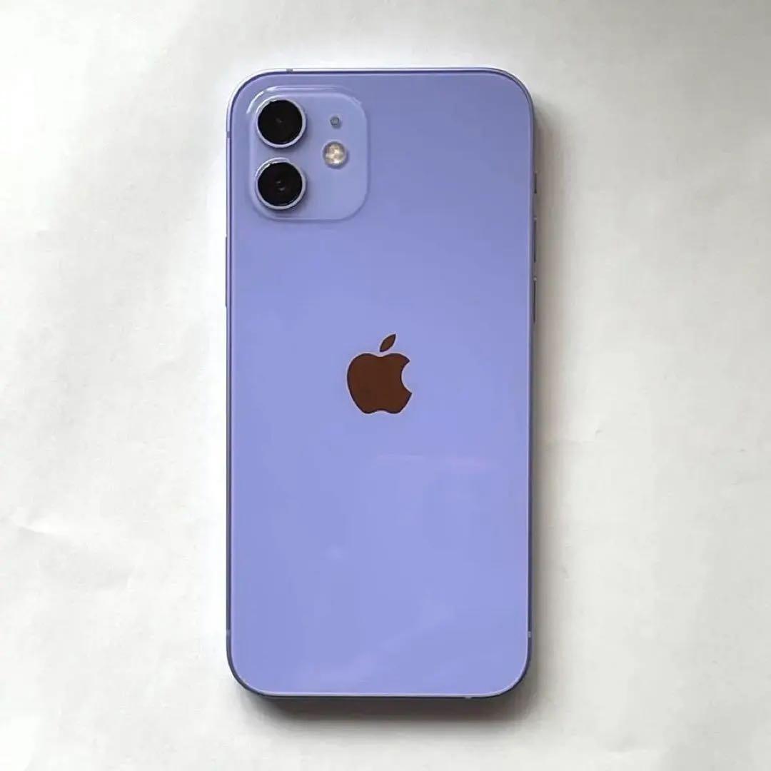 Apple iPhone 12 パープル 本体　simフリー 64GB