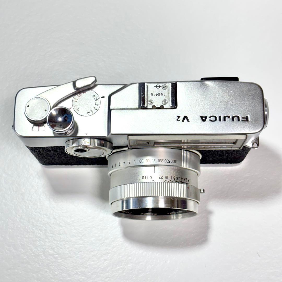 フィルムカメラ FUJICA V2 FUJINON 45mm F1.8