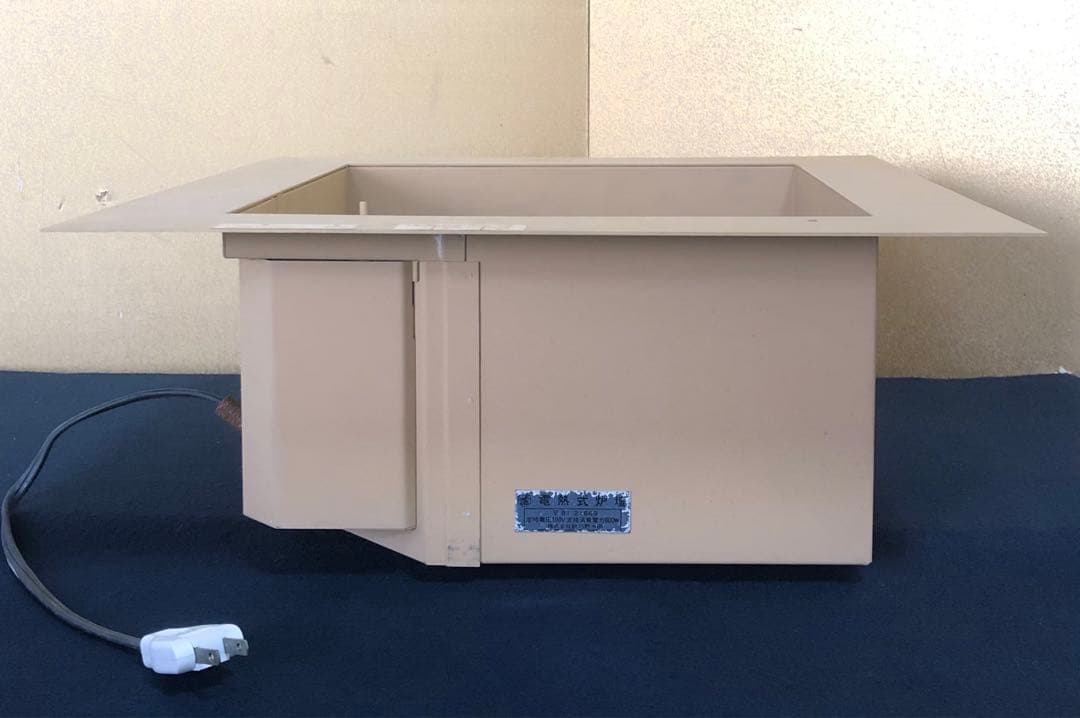 《R》茶道具 野々田商店 電熱式炉壇 B 元箱付　1f