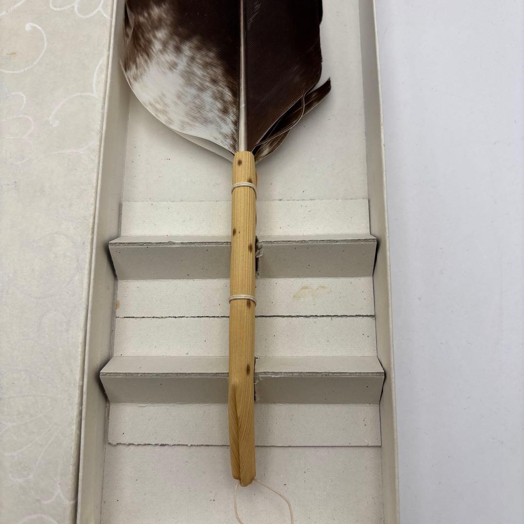茶道具　羽箒　33cm