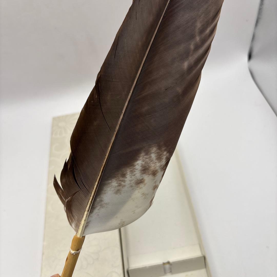 茶道具　羽箒　33cm