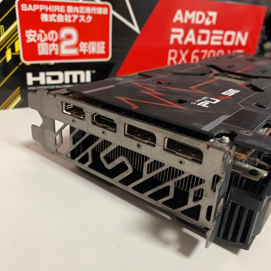SAPPHIRE PULSE AMD Radeon™ RX 6700 XT 中古