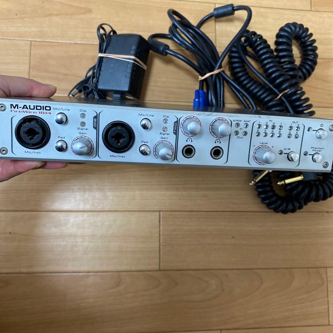 M-AUDIO 型番：FIREWIRE1814 MIDIインターフェイス