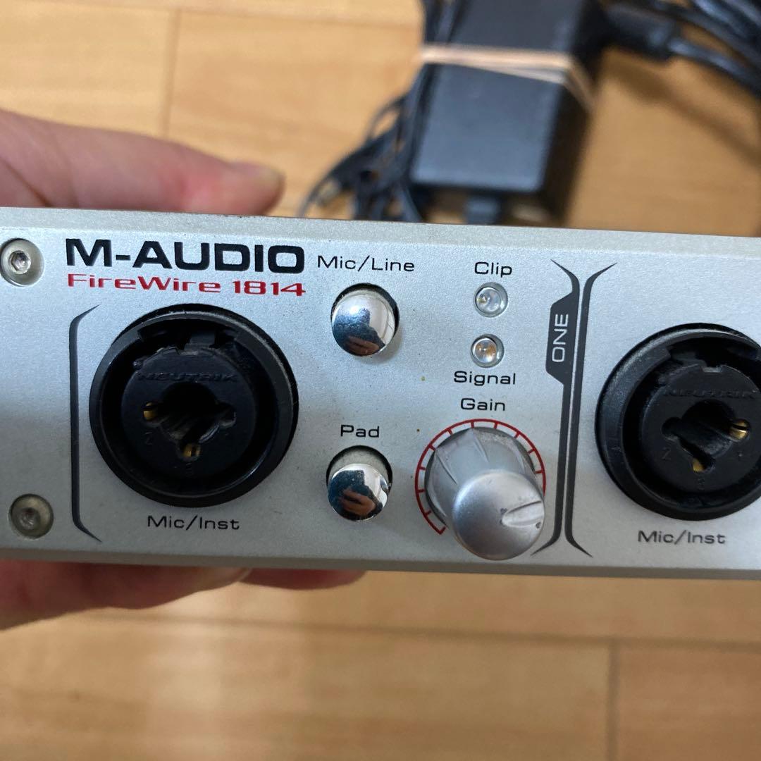 M-AUDIO 型番：FIREWIRE1814 MIDIインターフェイス