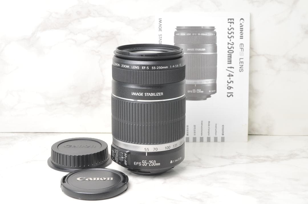 美品❣️Canon EF-S 55-250mm IS⭐️手ぶれ補正 望遠 動作品