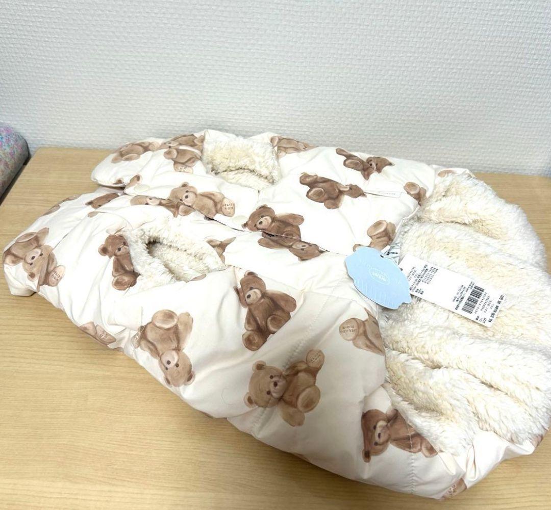 新品未使用 ジェラートピケ　中綿ベスト　XXL ベージュ
