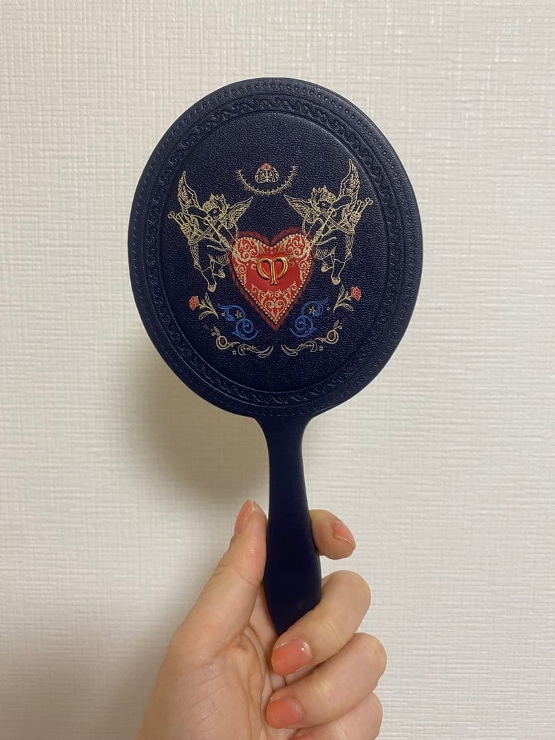 新品・ノベルティ　CPB 非売品 手鏡 ミラーネイビー