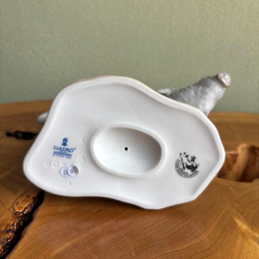 LLADRO 亥年 干支置物 台座付き 箱付き リヤドロ リアドロ 猪