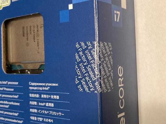 Intel Core i7 14700KF LGA1700 (未開封・新品)