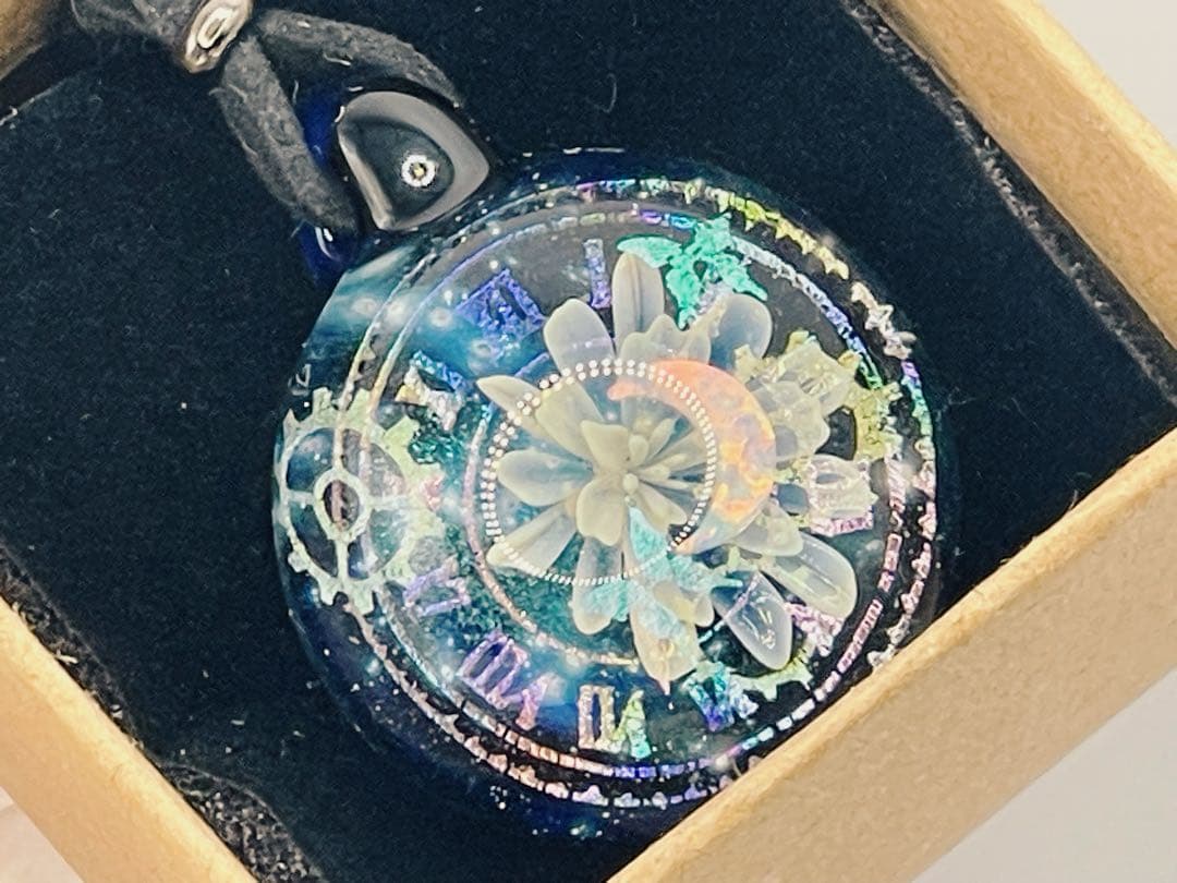 【本日限定価格・未使用】Glass Planet 時空の華 ボロシリケイトガラス