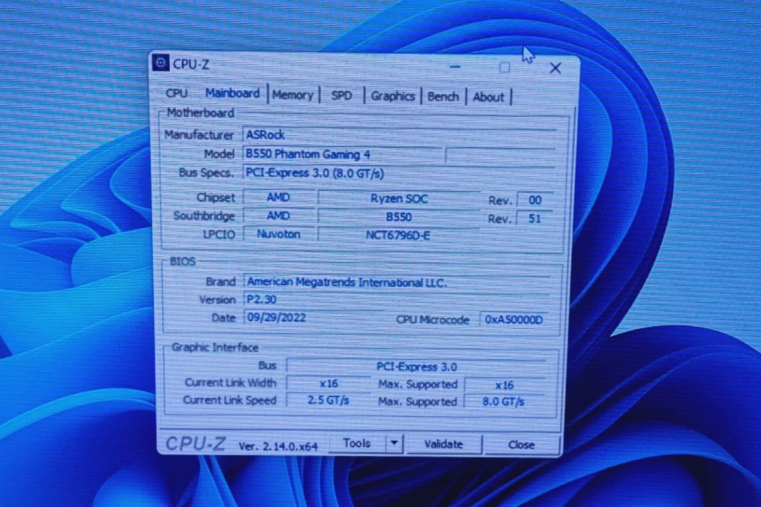 マザーボード B550 PHANTOM GAMING 4