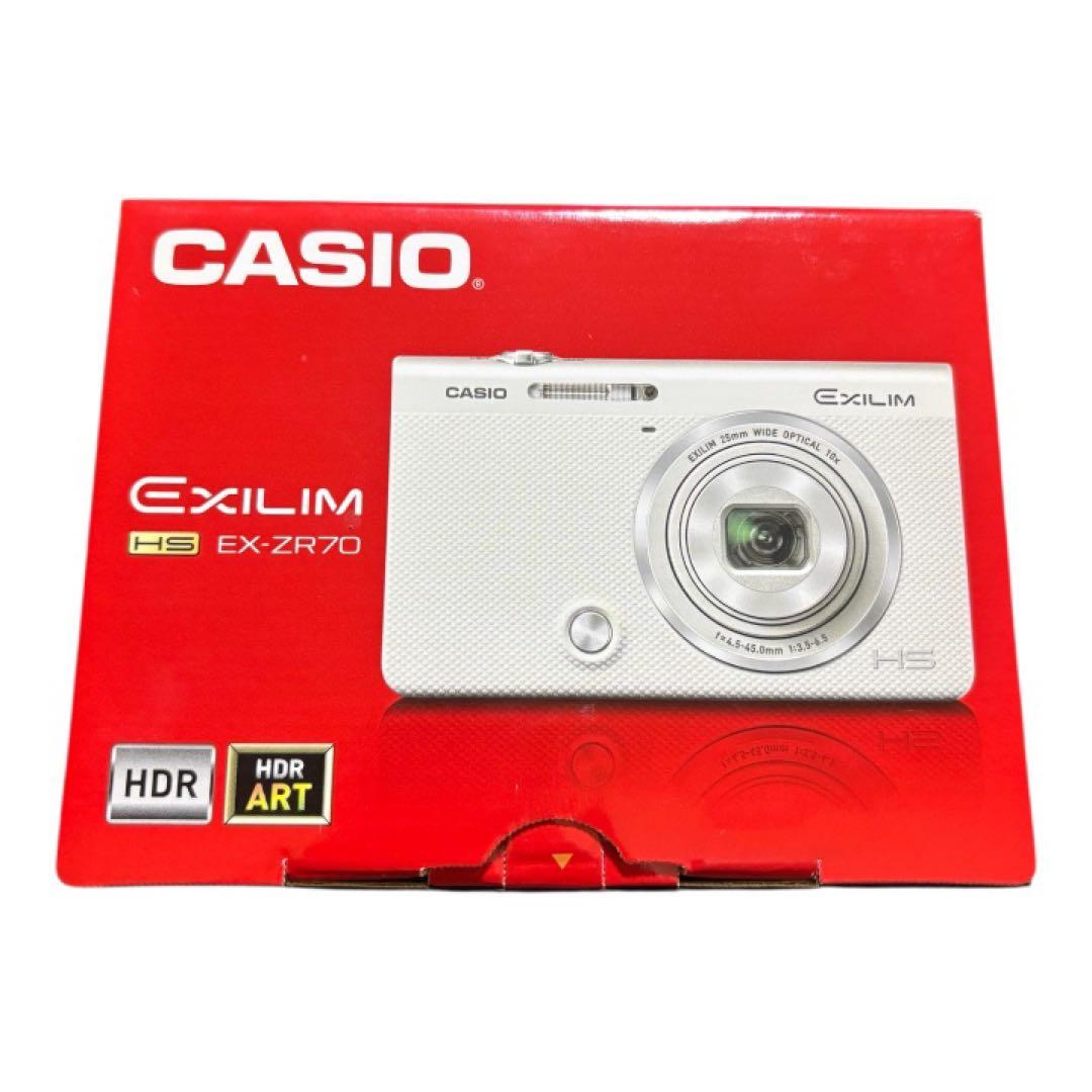 【極美品・デジカメ】定価超えのプレミア機！自撮り特化 CASIO EX-ZR70
