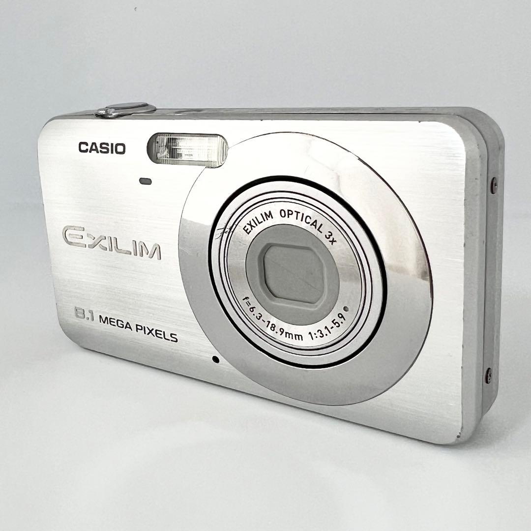 CASIO EXILIM EX-Z80 シルバー 動作確認済 デジカメ カシオ