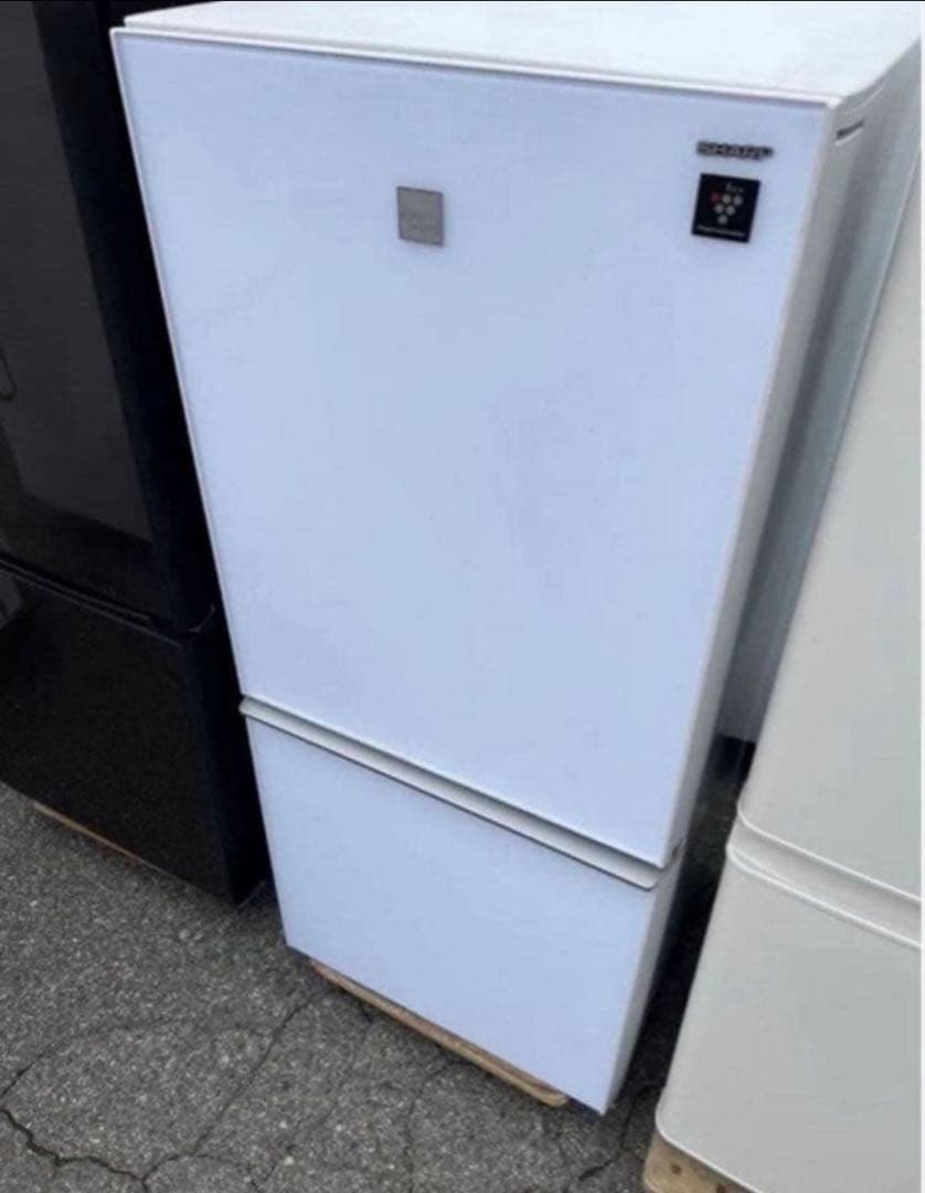 2017年式 137L シャープ 冷蔵庫 SJ-G14E4-W