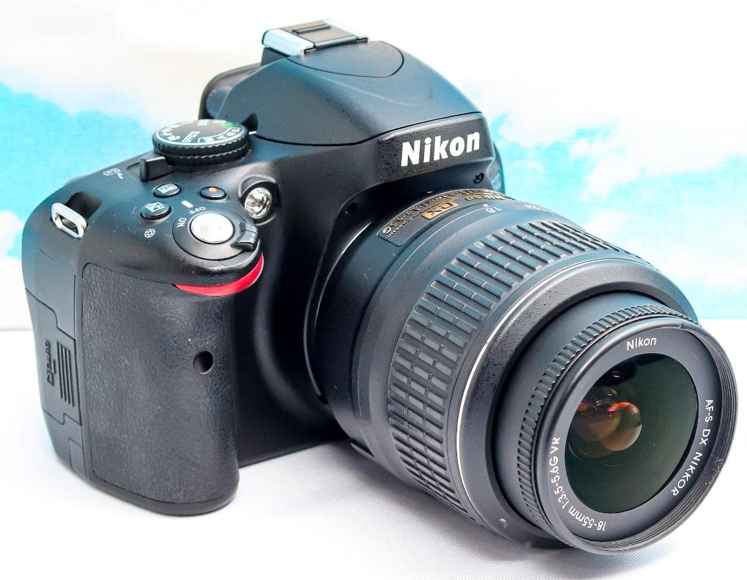 ニコン Nikon D5100⭐️スマホ転送⭐️届いてすぐ使える⭐️ダブルレンズ