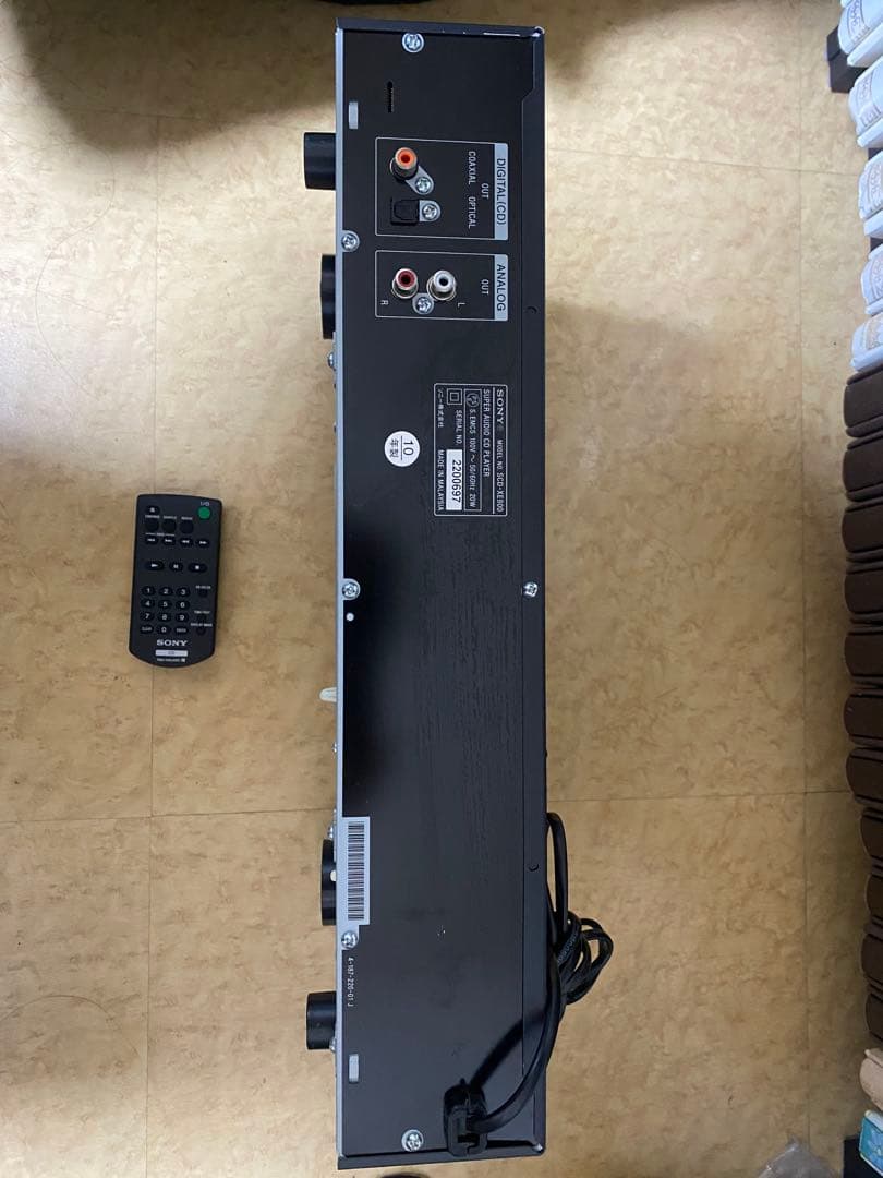 ソニー SONY SCD-XE800 SACD/CDプレーヤー、リモコン付き