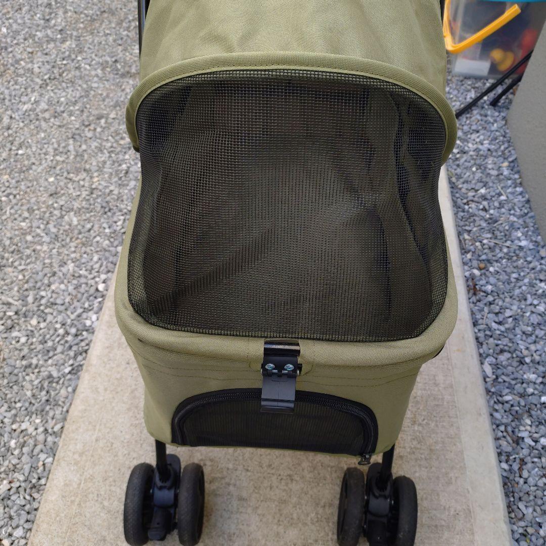 スモーキーグリーン 3WAYペットカート