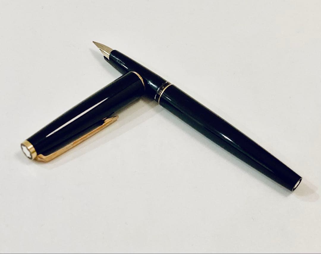 ドイツ製◆モンブラン高級万年筆 MONTBLANC ♯310ブラック1970s