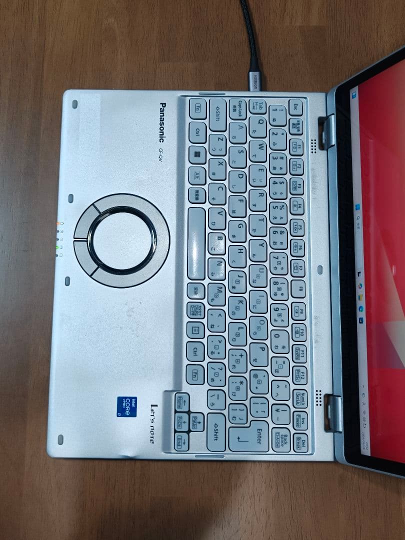 レッツノート let's note QV1 i7 16 512GB ⑦