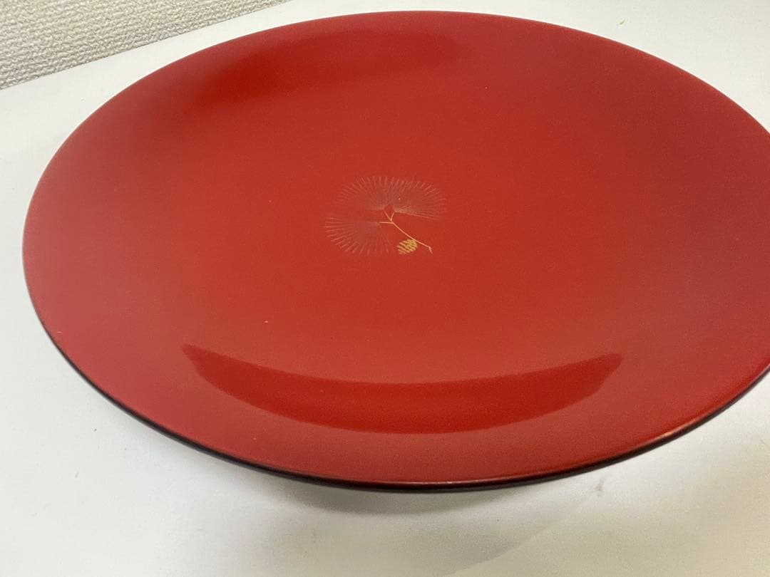 【現状品】輪島塗 龍作 盛器有 菓子器 金彩 朱塗 黒塗 割烹