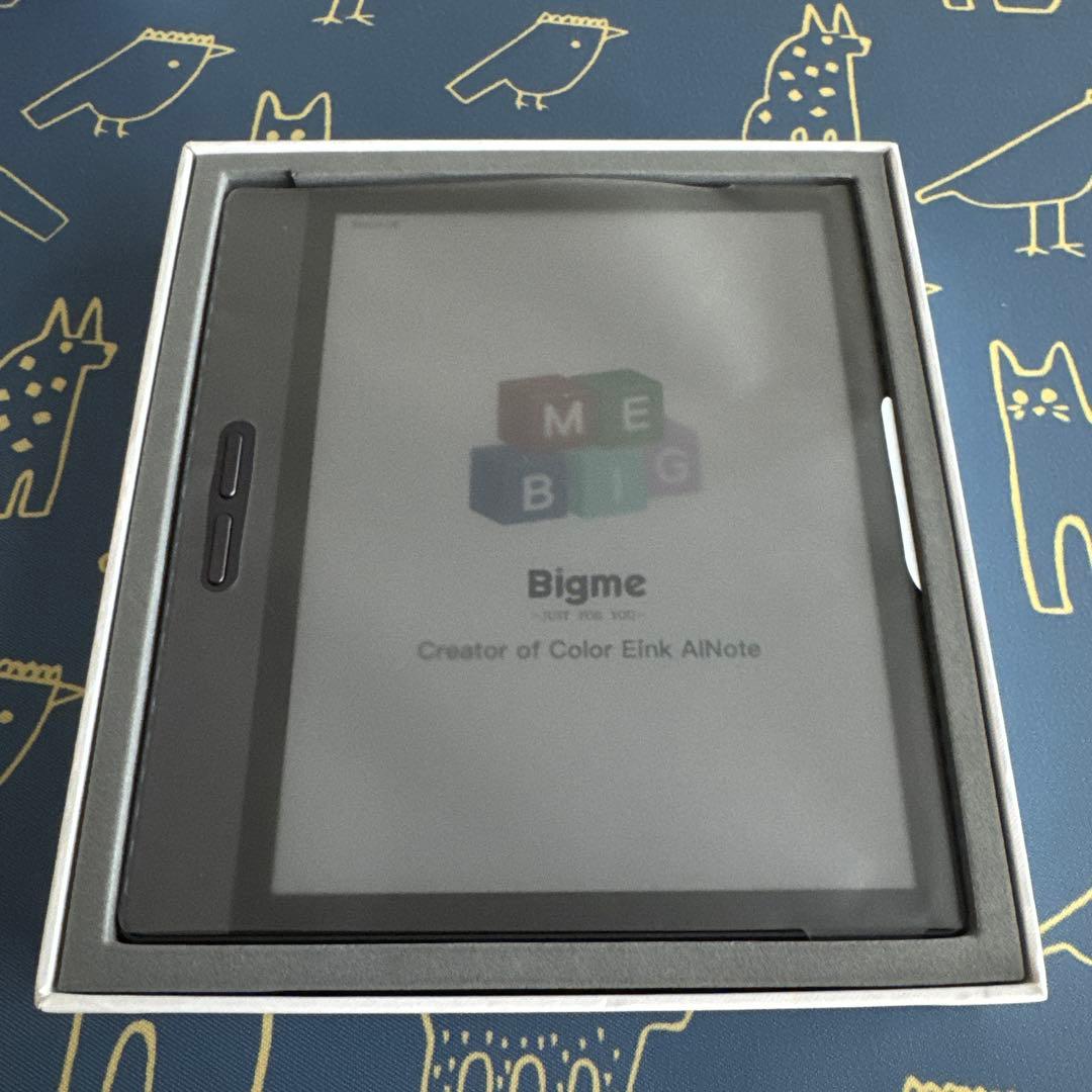 ほぼ新品 Bigme B7 電子書籍 カラーEインク カラー電子ペーパー ペン付