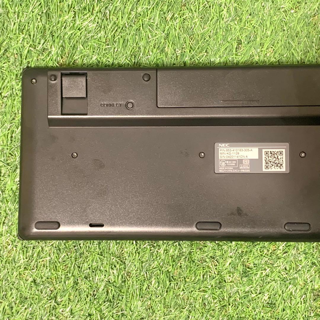 NEC 良品ワイヤレスキーボードマウスセット KG-1129 MG-1625