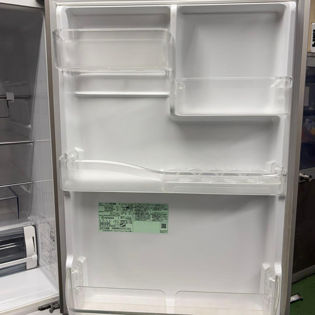 799 ガラストップ大型冷蔵庫　400〜500㍑　洗濯機同時購入割有　自動製氷