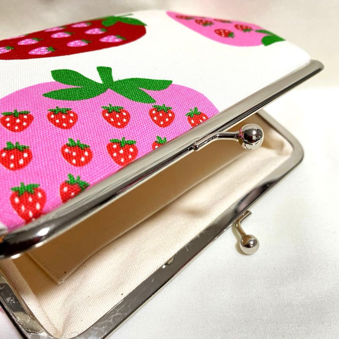 hatenamama23　がま口財布　がま口ポーチ　ハンドメイド