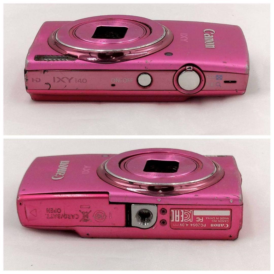 315 Canon IXY 140 ピンク デジカメ コンデジ