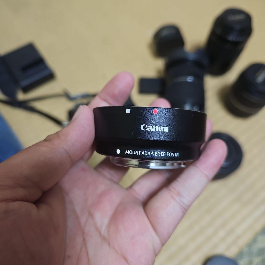 Canon EOS M6 レンズセット 22mm F2 /50mm STM/望遠