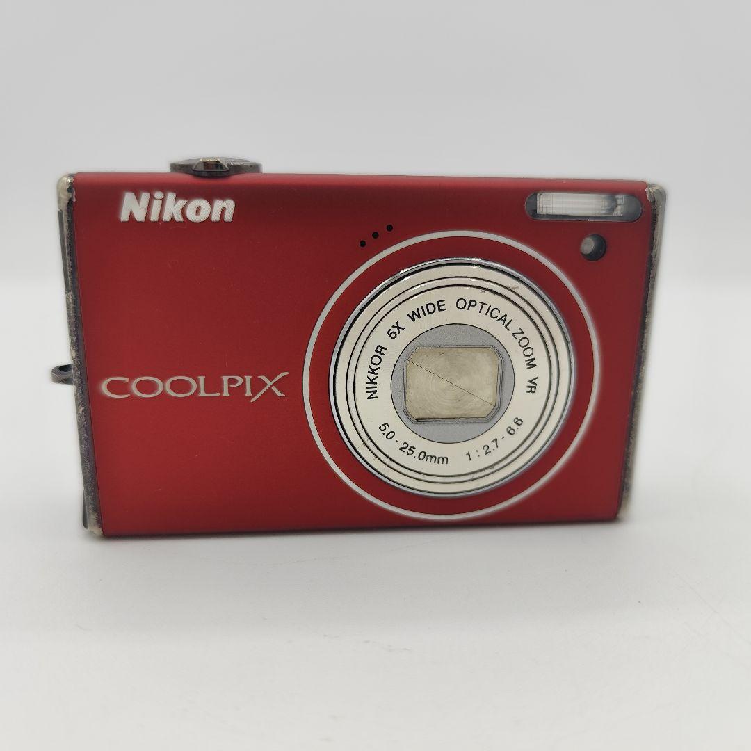 Nikon ニコン COOLPIX S640 レッド 動作品