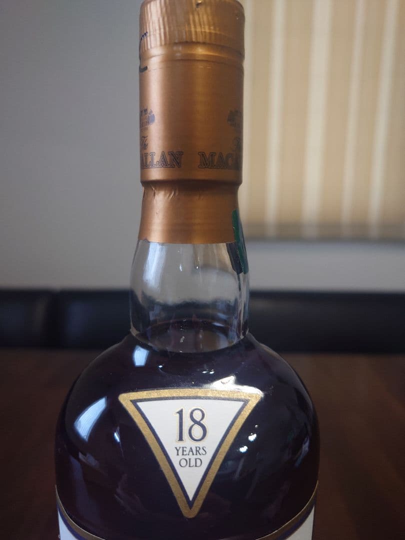 The Macallan 18 Years Old 2016 旧ラベル