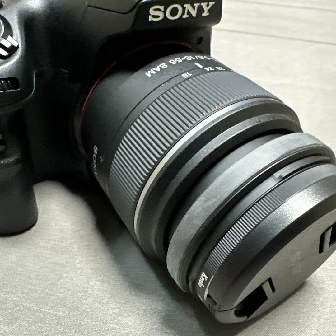新品SONY SLT-A65VYミラーレス一眼 α65 ダブルズームレンズキット