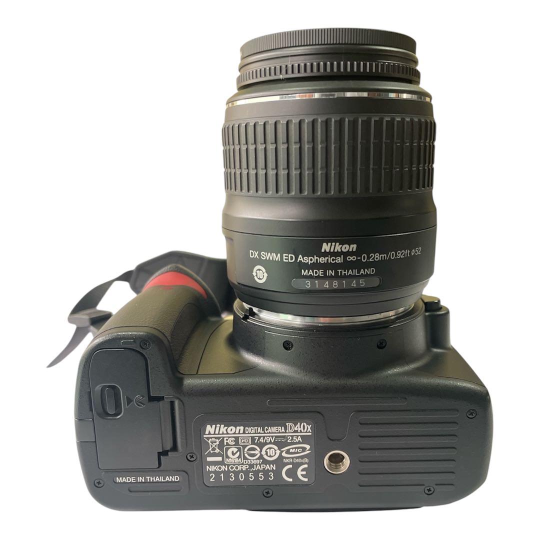 Nikon D40x DX AF-S 18-55mm 一眼レフ カメラ レンズ