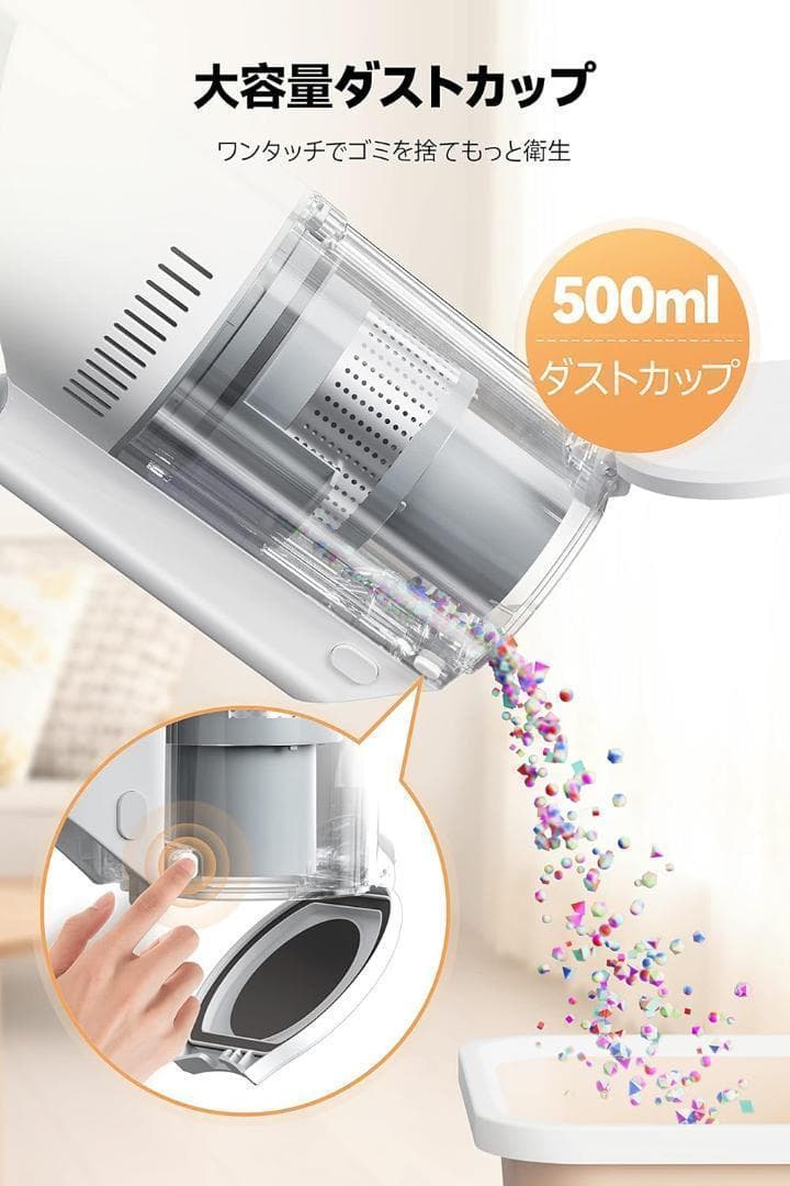 掃除機コードレス 20000pa S30 Leacco 掃除機 自走式 サイクロ