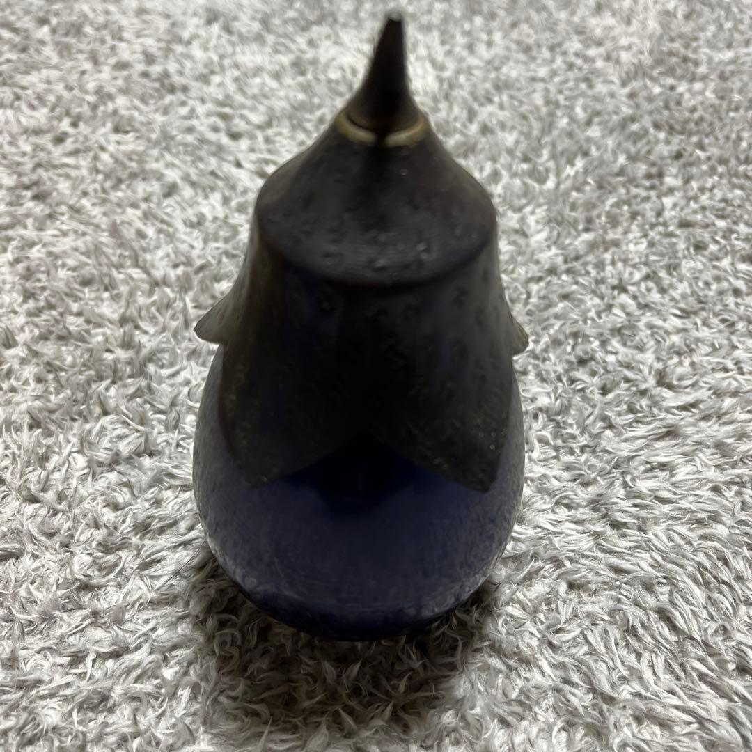 茄子形　茶筒　銅器製茶道具