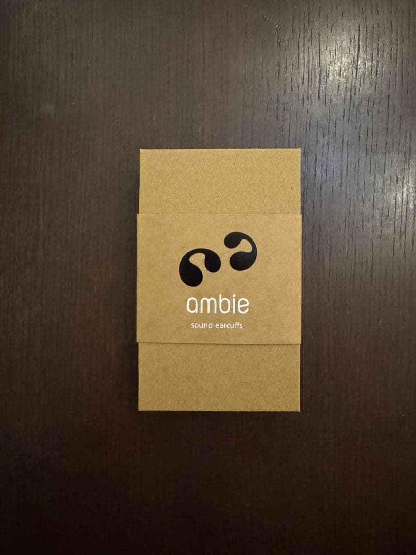 ambie sound earcuffs ブラック【正規品】（ソックス3個付き）