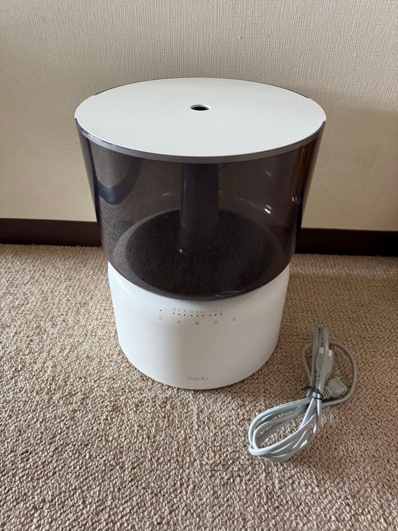 cado オートクリーン加湿器 STEM 500H（HM-C500H）　ホワイト