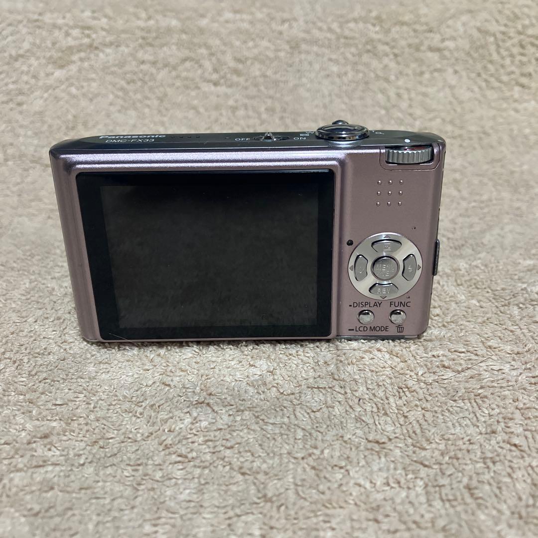 Panasonic LUMIX DMC-FX33-P デジタルカメラ ピンク