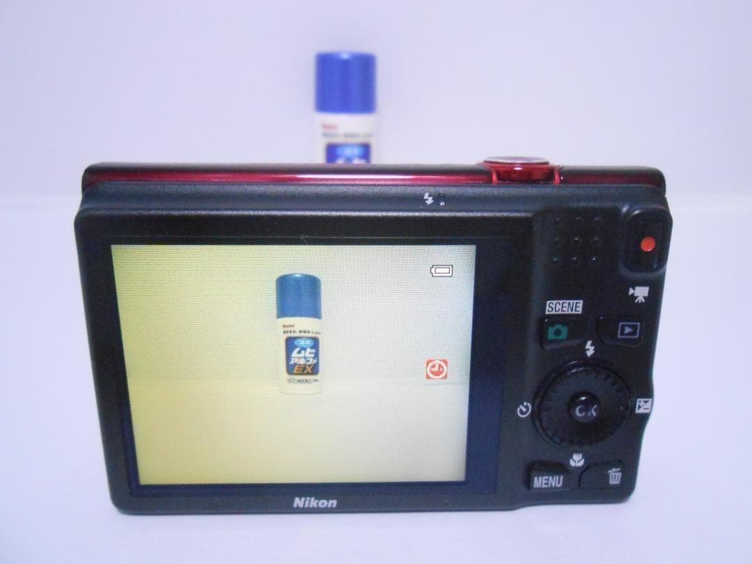 【返品保証】 ニコン　Nikon COOLPIX S6200 レッド