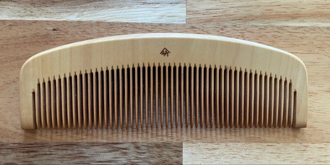 ○美品 薩摩つげ櫛 とき櫛 四寸 中歯 付属品完備