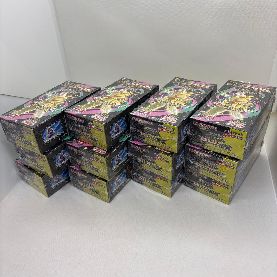 megaドリームex新品•未開封シュリンク付12BOX