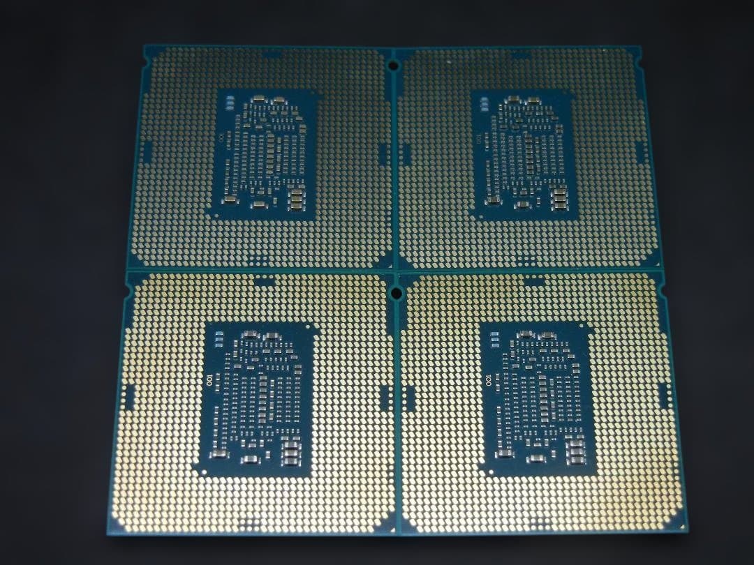 Corei3 8100 4個セット 中古 Win10起動確認済