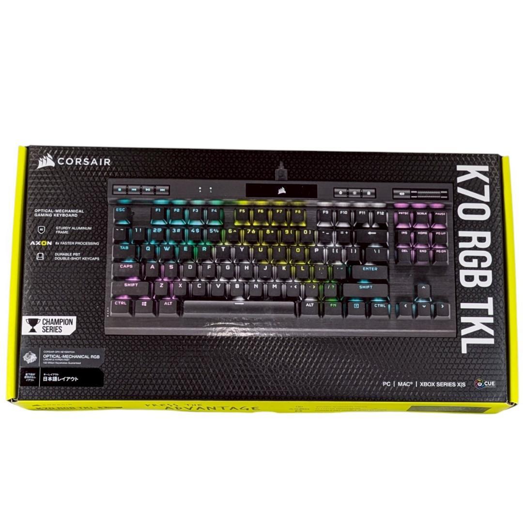 CORSAIR K70 RGB ゲーミングキーボード CH-911901A-JP